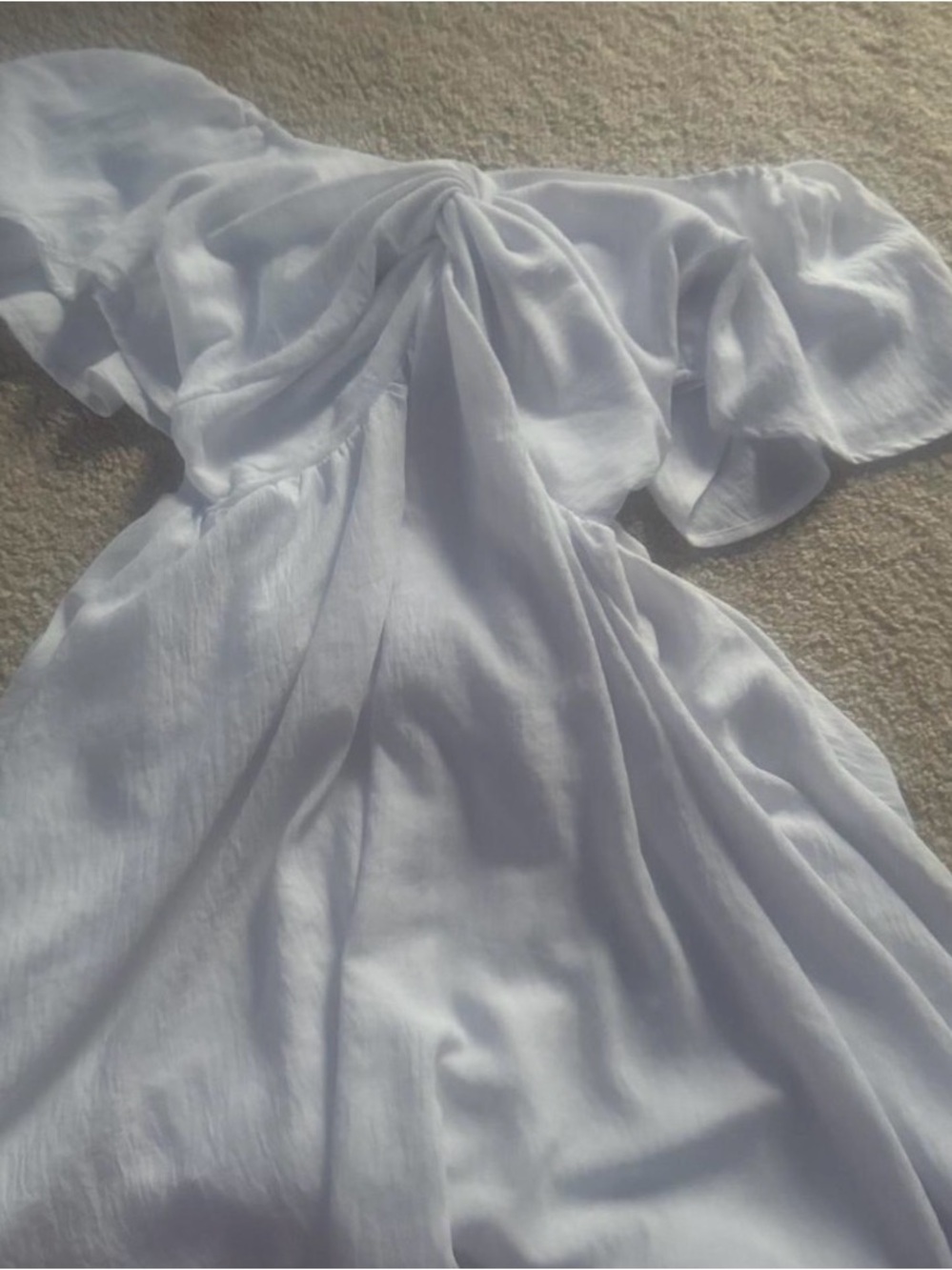 Target White Off-Shoulder Summer Dress